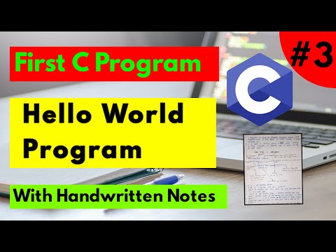 First C Program in VsCode | Hello World Program in C | How to Code | C Programming Tutorial in Hindi