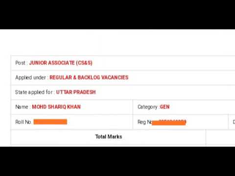 SBI CLERK PRE 2024 SCORECARD