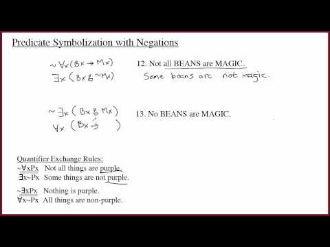 5.3 Quantifiers and Negations