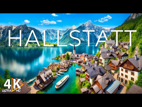 HALLSTATT 4K UHD - Scenic Relaxation Film with Calm Music - 4K Video Ultra HD