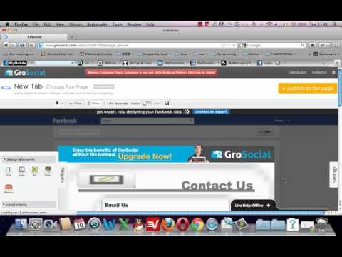 how to customize facebook fan page - None technical facebook fan page customization