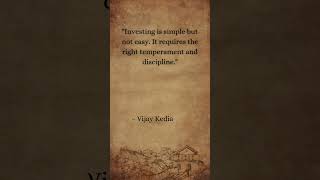 Keep it simple stay disciplined. #InvestmentWisdom #StayDisciplined #investor #investing #investment