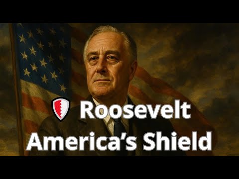 🛡️ Roosevelt – America’s Shield | The Man Who Led Through Chaos