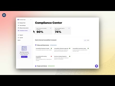 Introducing Stark’s Accessibility Compliance Center