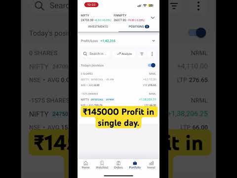 #shorts | Bull मार्केट में कोई Top नहीं,  Bear मार्केट में कोई Bottom नहीं | live trading #intraday