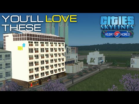 3 BEST Assets from the Heart of Korea Pack - Cities Skylines