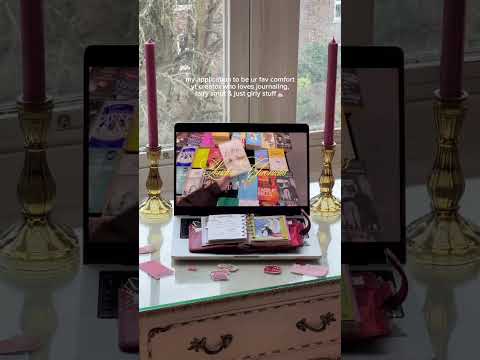 pov: you found your comfort youtube creator who loves journaling, fairy smut & just girly stuff