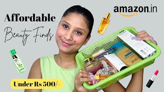 Amazon Affordable Beauty Finds Under ₹500 ✨ | Must-Have Budget Picks! #BudgetBeauty #amazonfinds