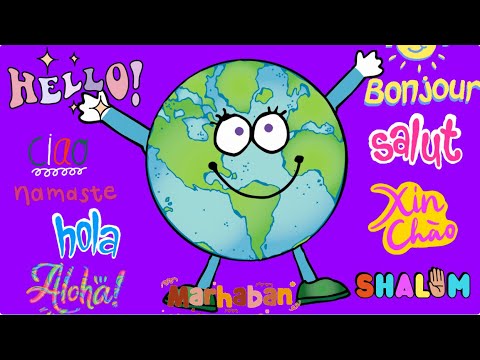 Hello Around the World |  Songs for Kids - Nursery Rhymes | Children's World