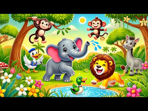 Let's Sing with the Animals|#NurseryRhymes #KidsSongs#BabySongs #Rhymes #kidsvideos#cartoon#kids#