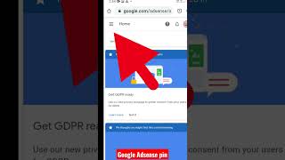Google Adsense Pin #shorts #short #shortsfeed2023 #viral