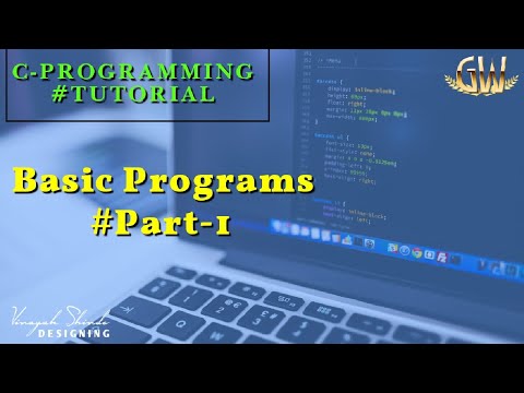 Basic programs. In C-Programming || Learn About C-Programming || C-Programming For Beginner's.