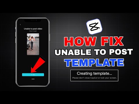 How to Fix Capcut Template Unable To Post Please Try Again || How To Join Capcut Creator Program