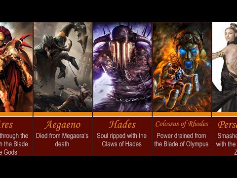 List of Deaths | God of War | All Deaths (part 1)