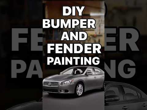 DIY Bumper & Fender Painting