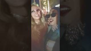 ⭐️ MEETING PARIS HITON #sliving #coachella2025 #sohot #parishilton #dragqueen
