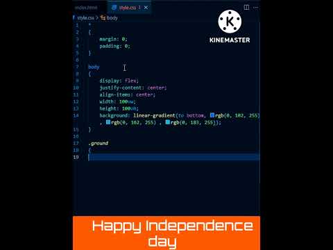 #indian National flag with pure html css by cracks code project
