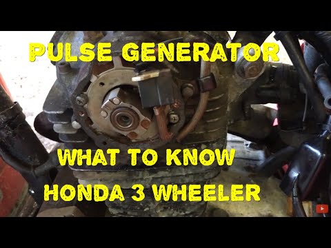 Honda ATC 200 Pulse Generator - Mechanical Advancer