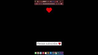 How to create an heart design using CSS ❤️ #shorts #html #css #webdevelopment #webdesign #heart #web