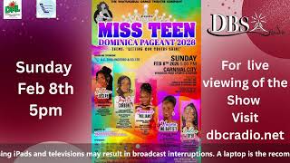Miss Teen Dominica 2026 (Audio Only)