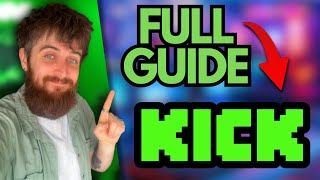 How To Live Stream On Kick - The ULTIMATE Guide (2026)