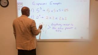 Exponent Examples