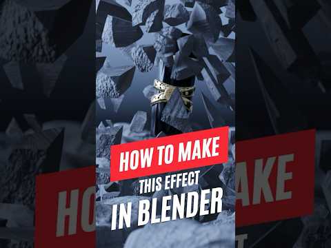 Exploding Rocks in Blender –Quick Tutorial
