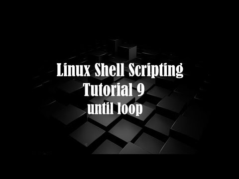 Linux Bash scripting tutorial 9 | until loop | until loop in linux | by learn and code