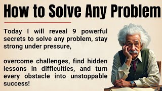 How to Solve Any Problem in Life 🔥 || 9 Secrets to Stay Strong & Positive || Graded Reader ✅