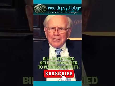 great insight from bill gates discussion with warren buffett #Shorts #personalfinance #wealthptips