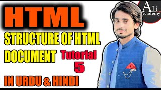 Structure of HTML document in hindi/urdu(Complete HTML and CSS Course)
