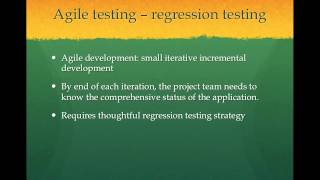 [5-min software testing tips-5] Agile testing - Regression testing