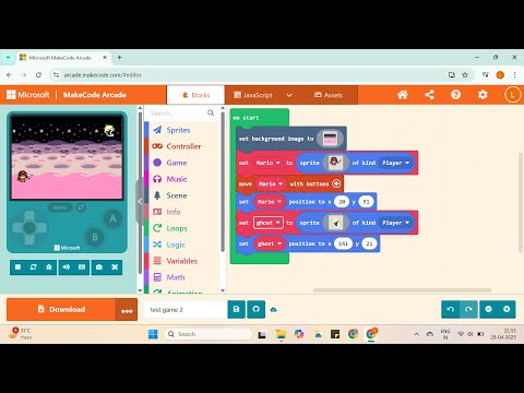 MakeCode Arcade Game Basics | Sprites, Backgrounds, Movement & More