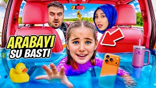 ELİF ARABADA YALNIZ KALDI ‼️ EYVAH ARABAYI SU BASMIŞ !! 