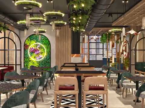 The Lilly's - Ropar l Restaurant Interiors l #architect #interiordesign #punjab #restaurantdesign