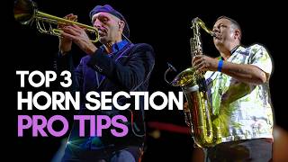 How To Play Sax (PROPERLY) In A Horn Section - Top 3 Pro Tips