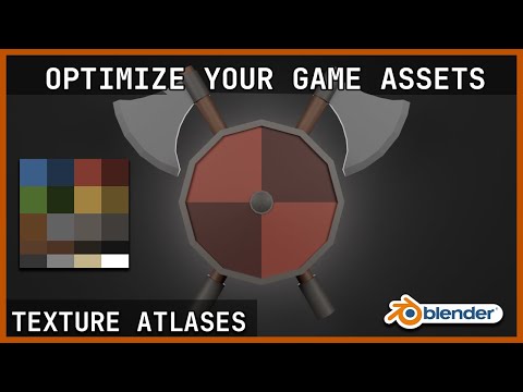 Go From Beginner To Advanced With Texture Atlases in BLENDER!
