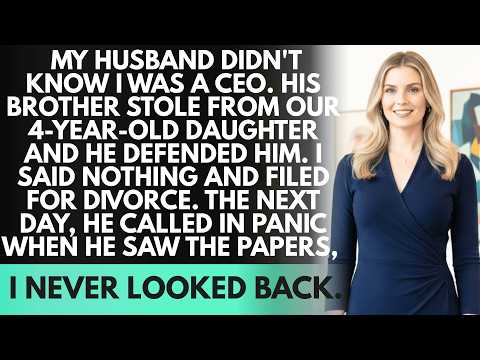 My husband didn't know I was a CEO making $180K and let his brother steal from our daughter. When...