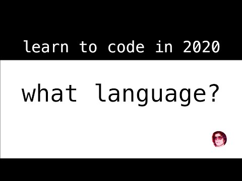 What programming language should I learn in 2020?