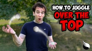 THE EASIEST Juggling Trick: Tennis, Half Shower, & Reverse Cascade