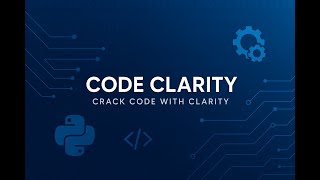 Welcome to Code Clarity