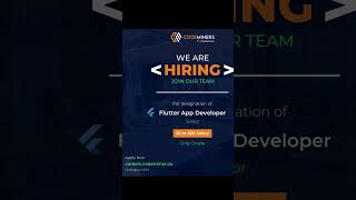 Flutter Developer jobs, jobs today, fresher jobs in it, jobs for freshers, #india ,usa jobs,uk jobs
