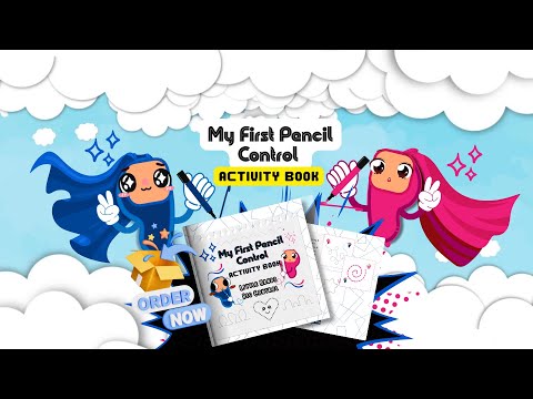 Fun & Easy Pencil Control for Kids! 🎉#pencilcontrol #tracingbook #kidslearning #preschoolfun#art