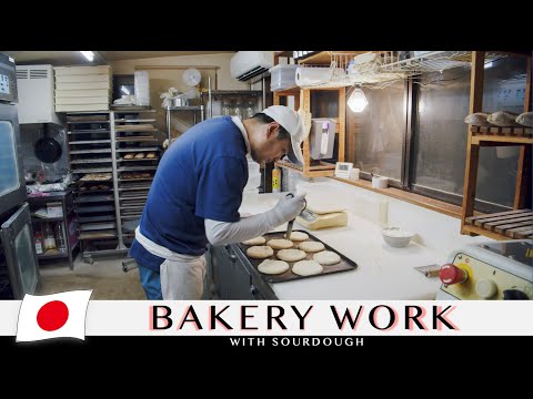 A Man Bakes Soulful Bread in a Renovated Garage | Sourdough Bread Making in Japan