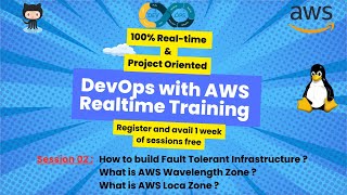 DevOps With AWS Realtime Training | S02 | Local vs Availability Zone| DevOps | AWS | Job Market 2024