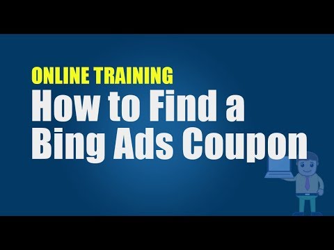 How to find a Bing Ads Coupon for FREE advertising