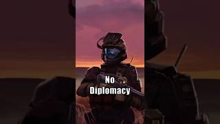Diplomacy is not an option against the Covenant #halo #halolore