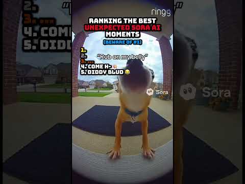 Ranking the Most Unexpected Sora AI Moments 🤖