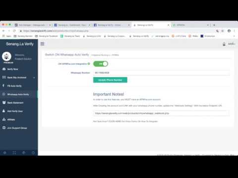 Senang.la Verify - Whatsapp Auto Verify Payment Proof