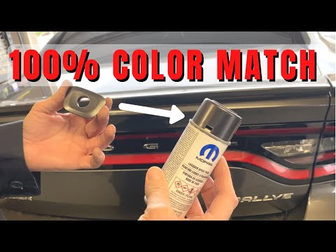 DODGE CHARGER 100% CORRECT PAINT COLOR MATCH + BACK UP CAMERA OEM BEZEL INSTALLATION